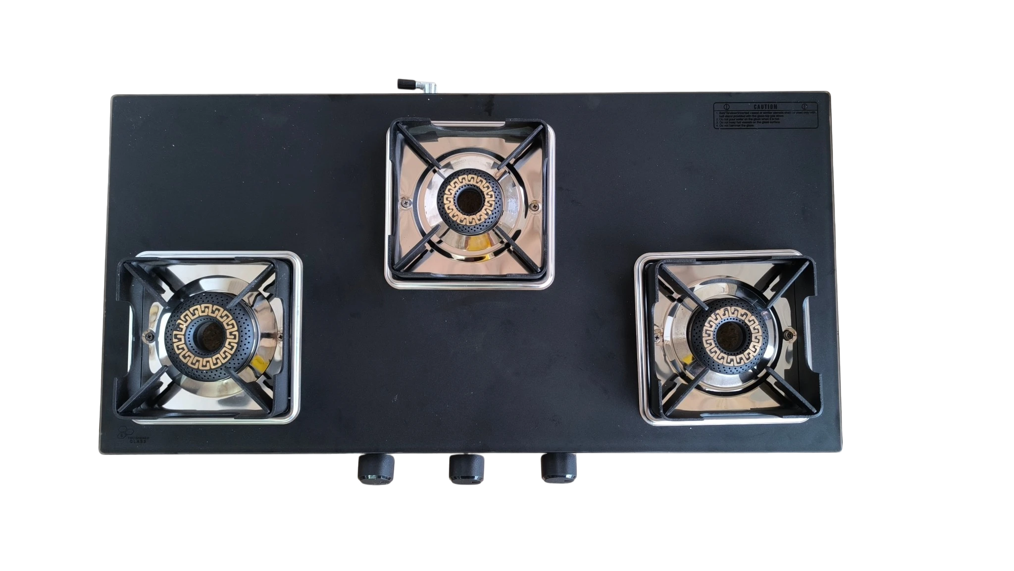Padmamba Technologies Nova 3 Burner Glass Top 2