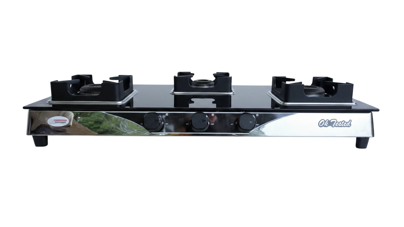 Padmamba Technologies Nova 3 Burner Glass Top 3