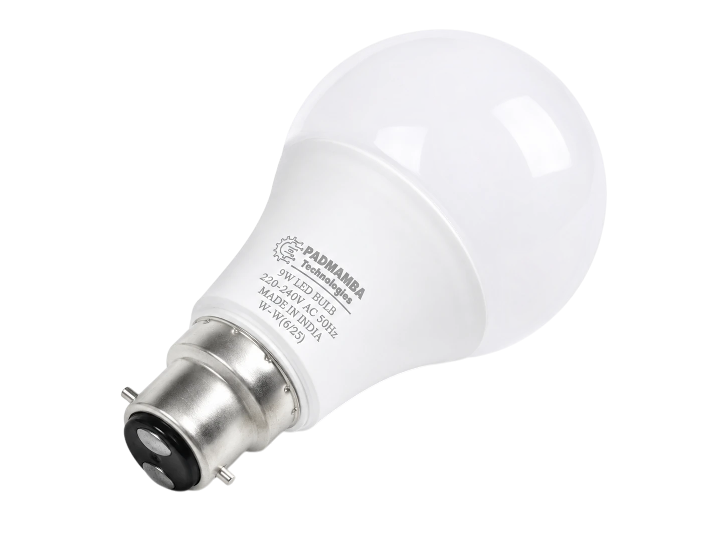 PADMAMBA Technologies 9W Warm White LED Bulb 3