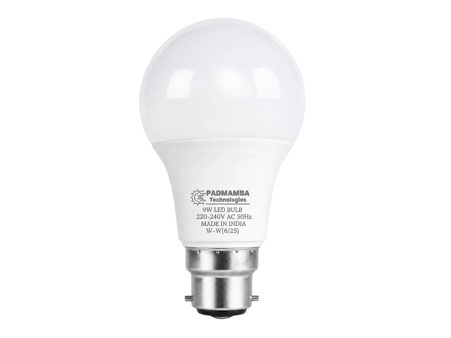 PADMAMBA Technologies 9W Warm White LED Bulb