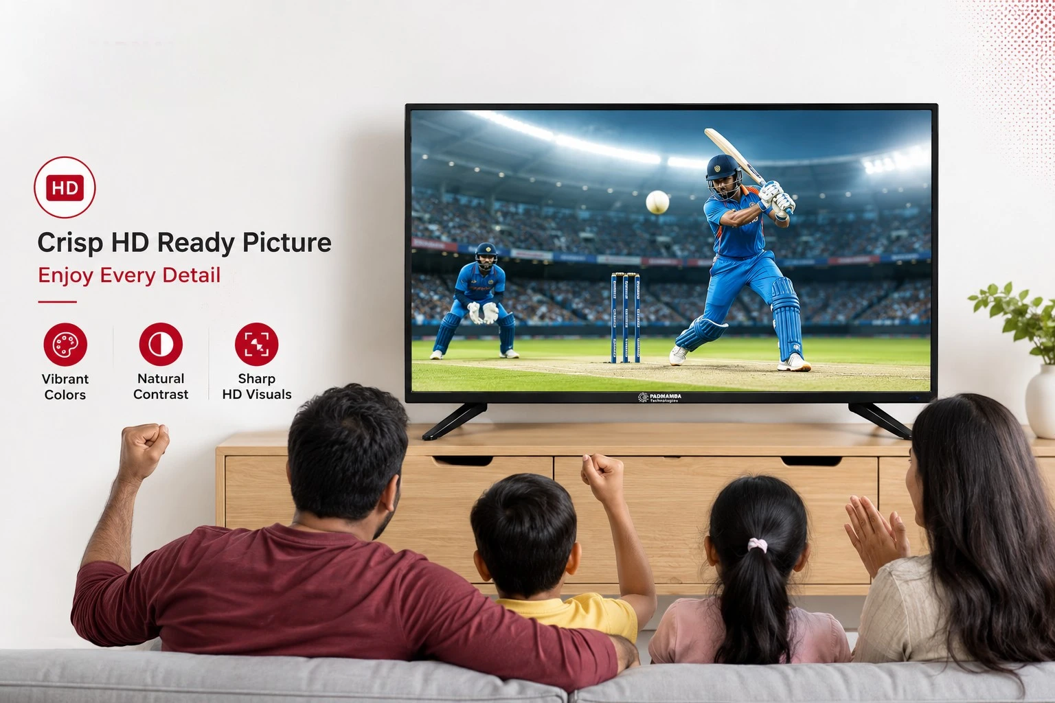 Bigger 80 cm HD Ready Display