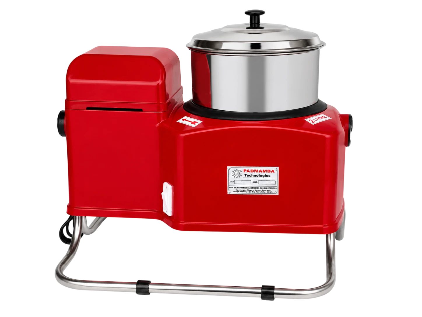 Padmamba Technologies 2 Litre Tilting Wet Grinder 2
